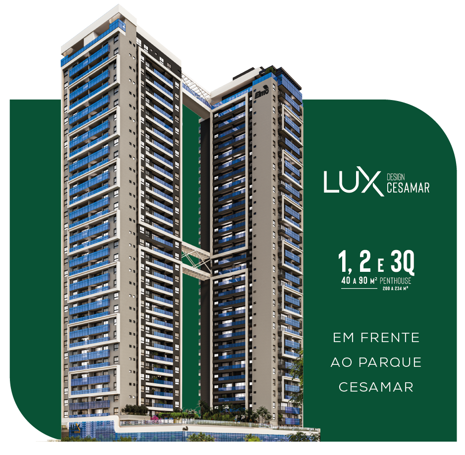 Lux Design Cesamar — em frente ao Parque Cesamar
